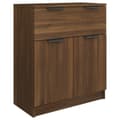 Miniatyrbilde 2 av 10: vidaXL Skjenk brun eik 60x30x70 cm konstruert tre