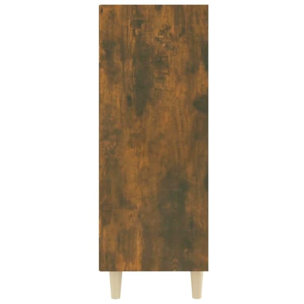 vidaXL Skjenk røkt eik 69,5x32,5x90 cm konstruert tre