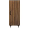 Miniatyrbilde 6 av 11: vidaXL Skjenk brun eik 34,5x34x90 cm konstruert tre
