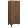 Miniatyrbilde 2 av 11: vidaXL Skjenk brun eik 34,5x34x90 cm konstruert tre