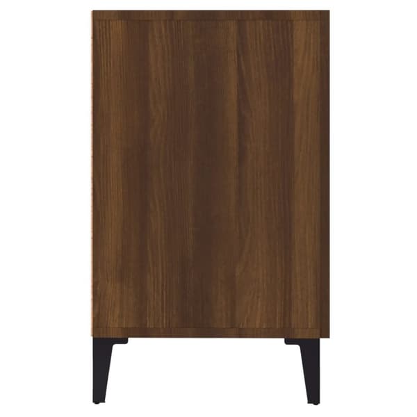 vidaXL Skänk brun ek 100x36x60 cm konstruerat trä