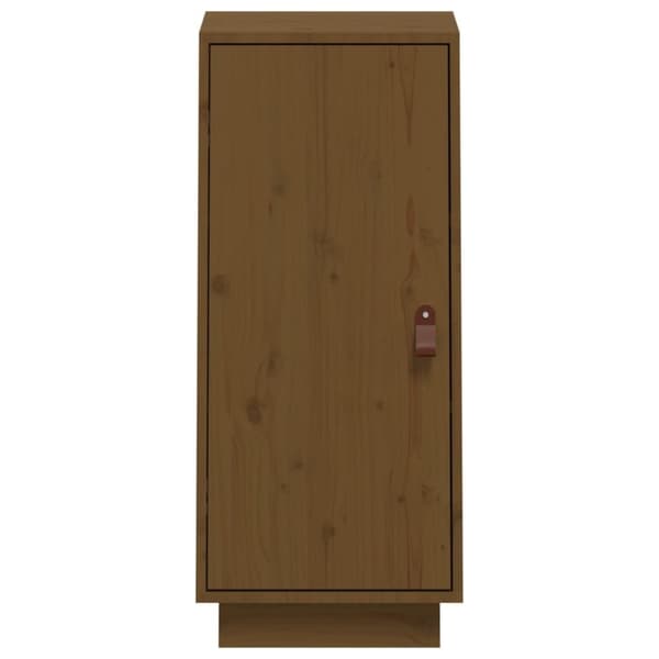 vidaXL Skjenk honningbrun 34x40x75 cm heltre furu