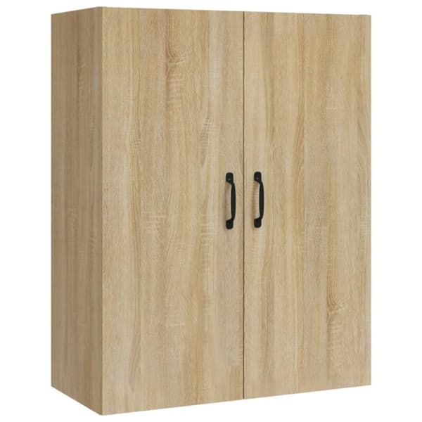 vidaXL Highboard sonoma eik 70x34x180 cm konstruert tre