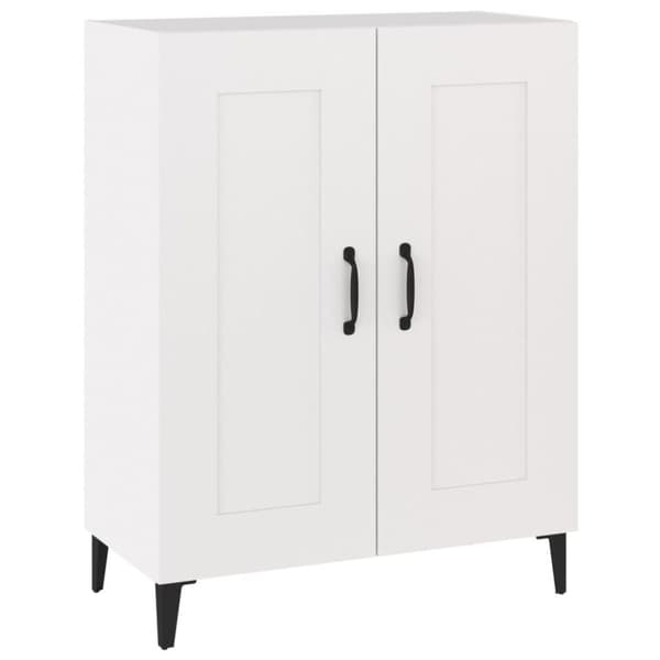 vidaXL Highboard hvit konstruert tre