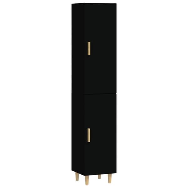vidaXL Highboard 34,5x34x180 cm konstruert tre