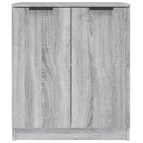 vidaXL Skänkar 2 st grå sonoma 60x30x70 cm konstruerat trä