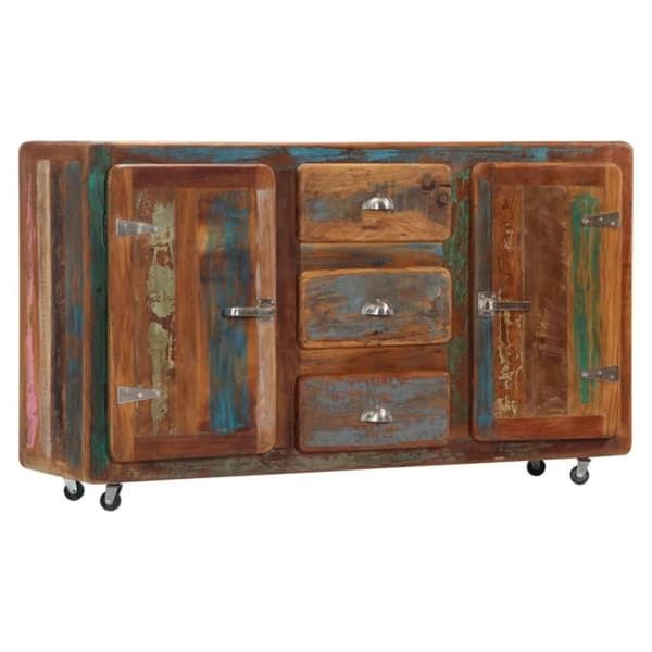 vidaXL skænk 150x43x86 cm massivt genbrugstræ