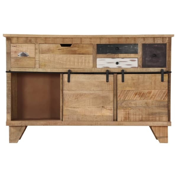 vidaXL Skänk 140x38x90 cm massivt mangoträ