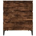 Miniatyrbilde 5 av 11: vidaXL Skjenk røkt eik 60x35x70 cm konstruert tre