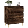 Miniatyrbilde 3 av 11: vidaXL Skjenk røkt eik 60x35x70 cm konstruert tre