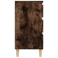 Miniatyrbilde 7 av 11: vidaXL Skjenk røkt eik 60x35x70 cm konstruert tre