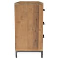 Miniatyrbilde 5 av 10: vidaXL Skjenk brun 110x35x70 cm heltre furu