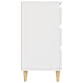 Miniatyrbilde 8 av 11: vidaXL Skjenk hvit 60x35x70 cm konstruert tre