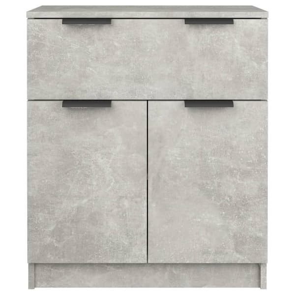 vidaXL Senkki betoninharmaa 60x30x70 cm tekninen puu