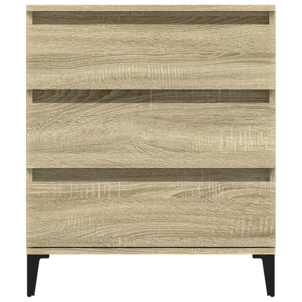 vidaXL Senkki Sonoma tammi 60x35x70 cm tekninen puu