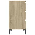 Pikkukuva 6 / 11: vidaXL Senkki Sonoma tammi 60x35x70 cm tekninen puu