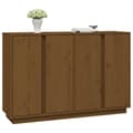Pikkukuva 4 / 11: vidaXL Senkki hunajanruskea 120x35x80 cm täysi mänty