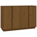 Pikkukuva 1 / 11: vidaXL Senkki hunajanruskea 120x35x80 cm täysi mänty