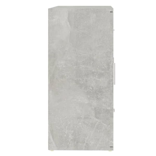 vidaXL Senkki betoninharmaa 91x29,5x65 cm tekninen puu