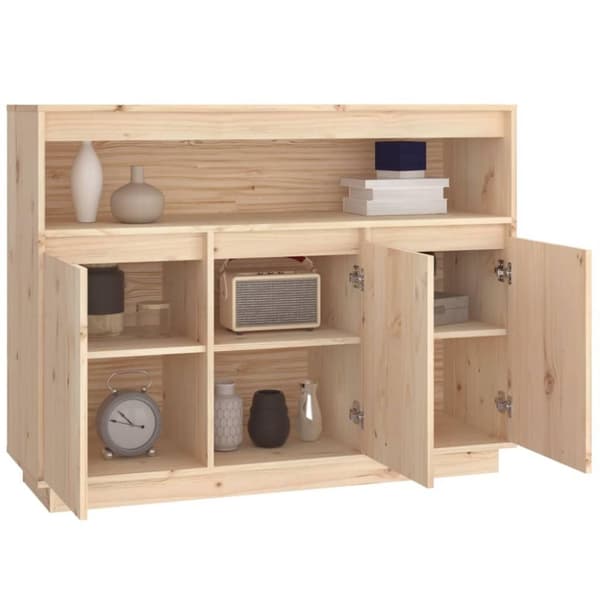 vidaXL Senkki 104,5x34x80 cm täysi mänty