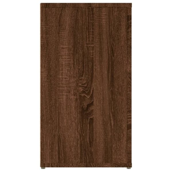 vidaXL Senkki ruskea tammi 100x33x59,5 cm tekninen puu
