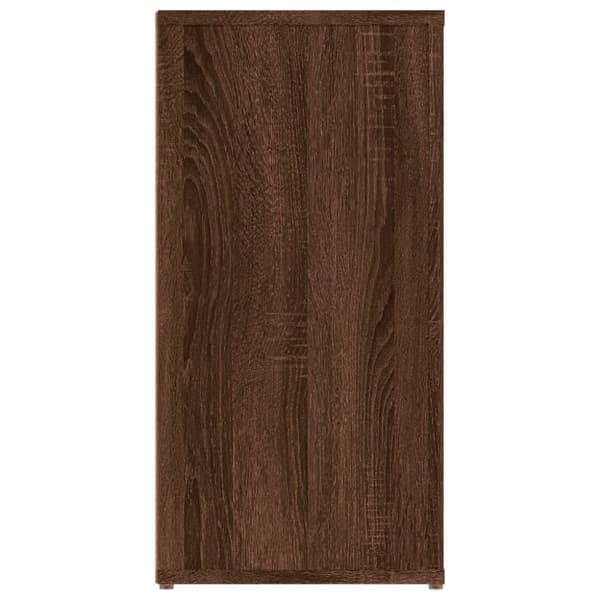 vidaXL Senkki ruskea tammi 100x30x59,5 cm tekninen puu