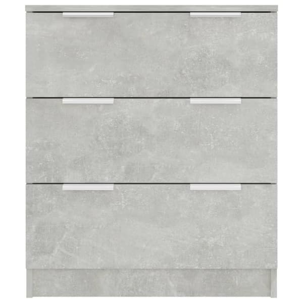vidaXL skænk 60x30x70 cm konstrueret træ betongrå