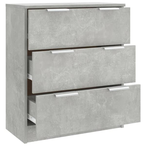 vidaXL skænk 60x30x70 cm konstrueret træ betongrå