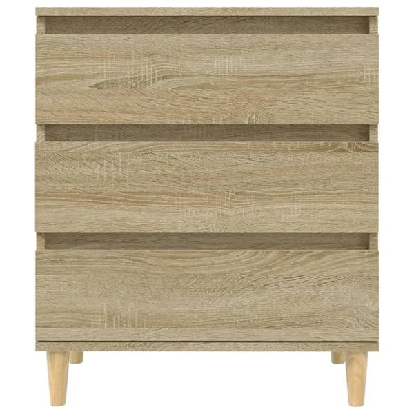 vidaXL skænk 60x35x70 cm konstrueret træ sonoma-eg