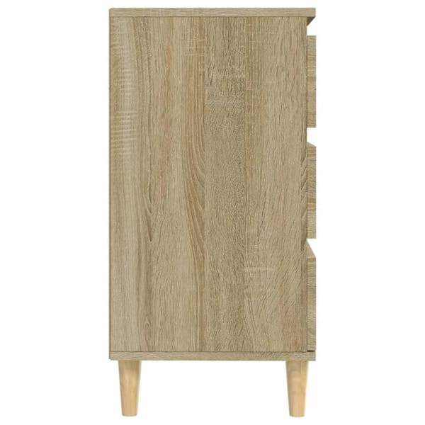 vidaXL skænk 60x35x70 cm konstrueret træ sonoma-eg