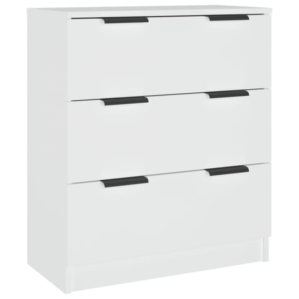 vidaXL skænk 60x30x70 cm konstrueret træ hvid