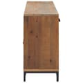 Pikkukuva 5 / 10: vidaXL Senkki ruskea 110x35x70 cm täysi mänty