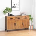 Pikkukuva 9 / 10: vidaXL Senkki ruskea 110x35x70 cm täysi mänty