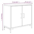Pikkukuva 7 / 8: vidaXL Senkki ruskea 75x35x70 cm täysi mänty