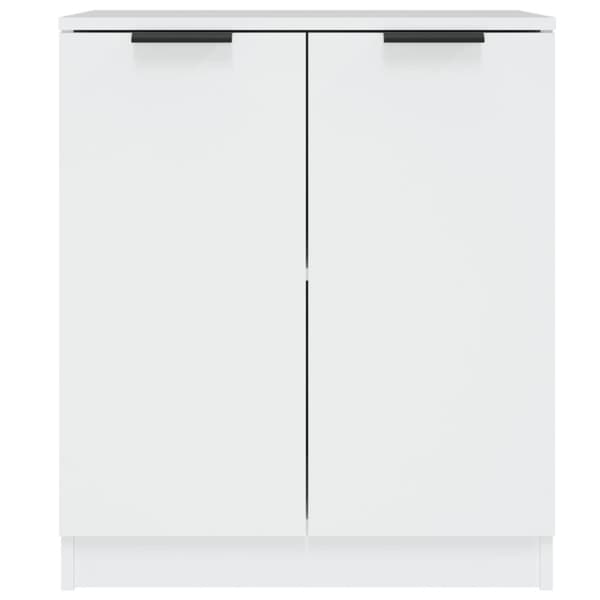 vidaXL skænke 2 stk. 60x30x70 cm konstrueret træ hvid