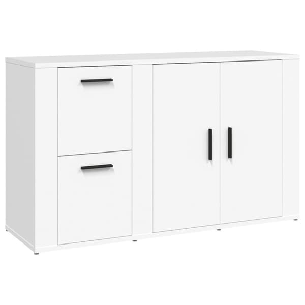 vidaXL Skänk vit 100x33x59,5 cm konstruerat trä