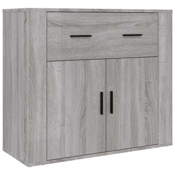 vidaXL Highboard grå sonoma konstruert tre