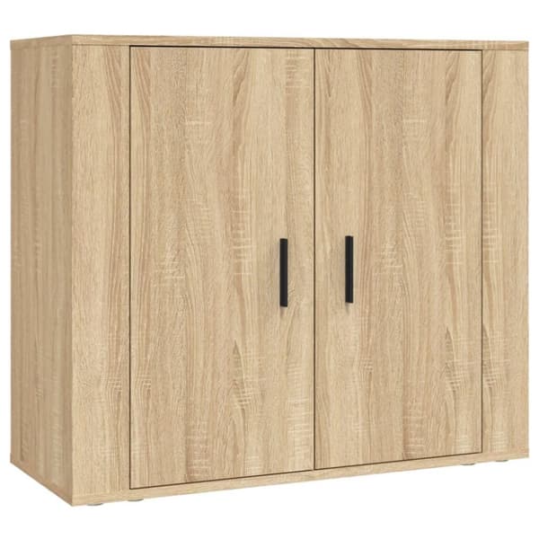 vidaXL Highboard sonoma eik konstruert tre