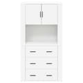 Miniatyrbilde 7 av 11: vidaXL Highboard hvit konstruert tre