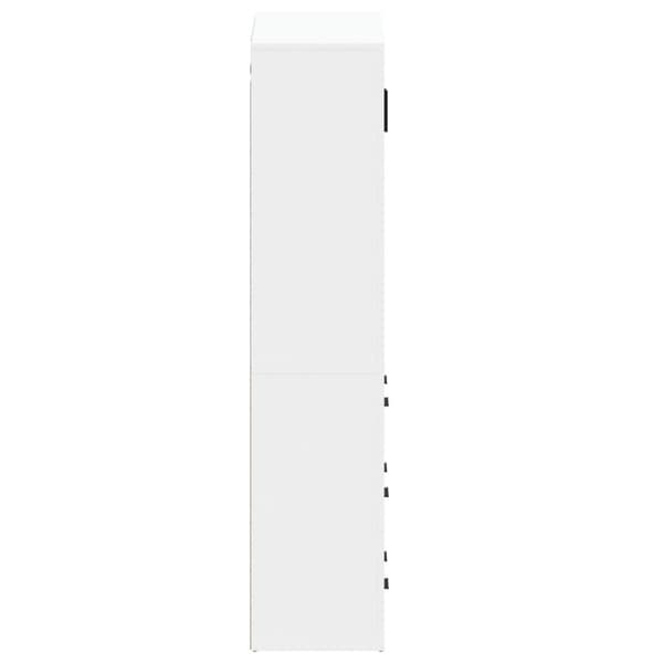 vidaXL Highboard hvit konstruert tre