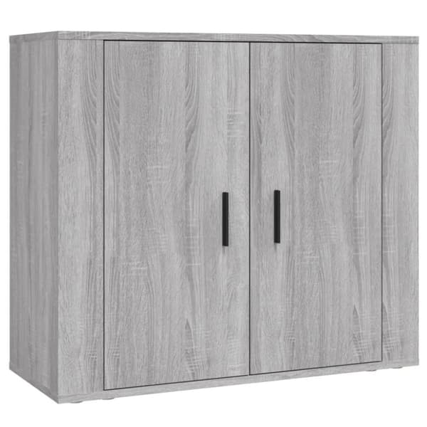 vidaXL Highboard grå sonoma konstruert tre