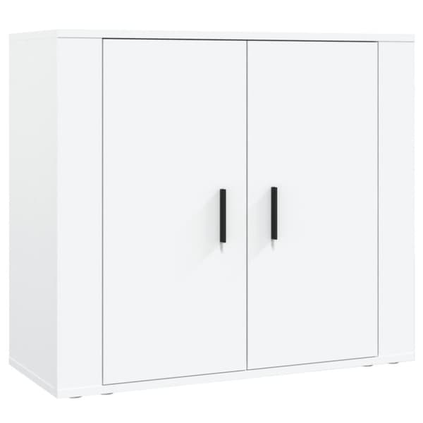 vidaXL Highboard hvit konstruert tre