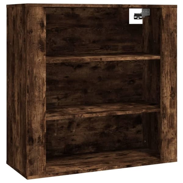 vidaXL Highboard røkt eik konstruert tre