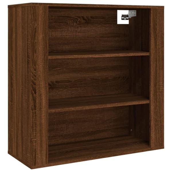 vidaXL Highboard brun eik konstruert tre