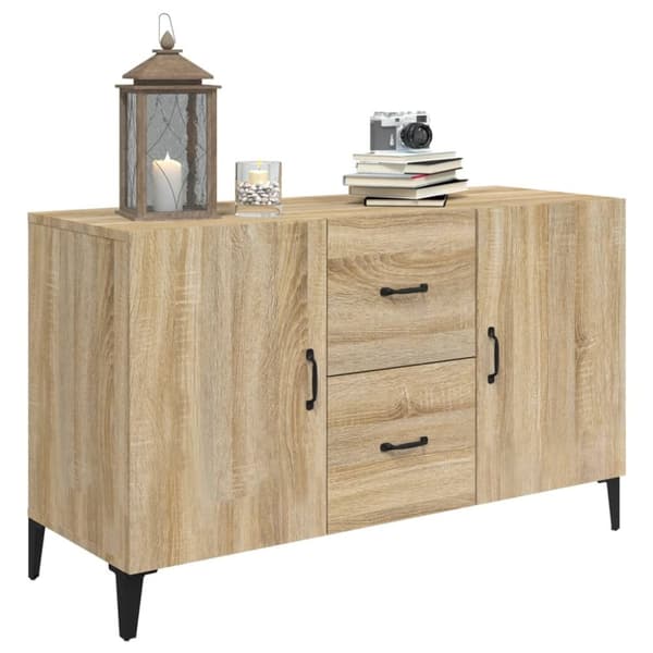 vidaXL Senkki Sonoma-tammi 100x36x60 cm tekninen puu