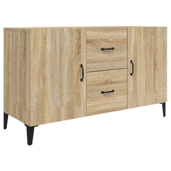 vidaXL Senkki Sonoma-tammi 100x36x60 cm tekninen puu