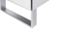 Miniatyrbillede 9 af 9: Kommode Sølv Glas Spejl 80 x 80 cm Kommodeskuffe med 4 Skuffer Diamant Greb Knopper Chiffonnier til Soveværelse Indretnings Idee