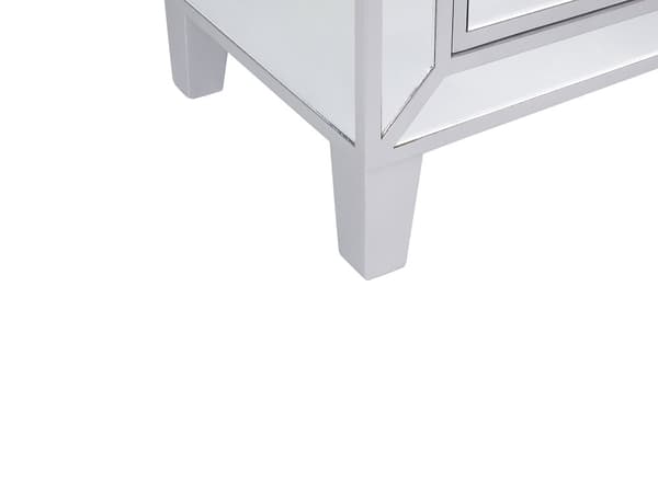Lipasto hopea 60 x 71 x 35 cm lasi MDF puu akryyli 3 laatikkoa peilattu moderni tyyli