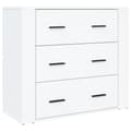 Miniatyrbilde 6 av 11: vidaXL Highboard hvit konstruert tre