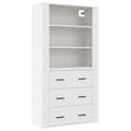 Miniatyrbilde 1 av 11: vidaXL Highboard hvit konstruert tre